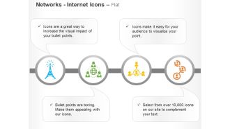 Tower social network client relation networking ppt icons graphics