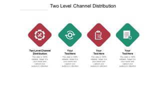Two level channel distribution ppt powerpoint presentation outline icons cpb