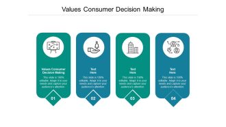 Values consumer decision making ppt powerpoint presentation icon background images cpb
