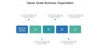 Values goals business organization ppt powerpoint presentation icon grid cpb