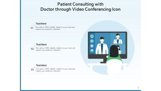 Video Conferencing Icon Business Completion Freelancer Feedback Marketing Appealing