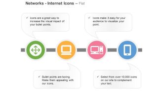 Vpn coordinator client mobile client ppt icons graphics