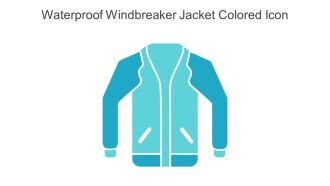 Waterproof Windbreaker Jacket Colored Icon In Powerpoint Pptx Png And Editable Eps Format