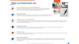 What can kubernetes do inbuilt service discovery and autoscaling ppt picture
