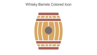 Whisky Barrels Colored Icon In Powerpoint Pptx Png And Editable Eps Format