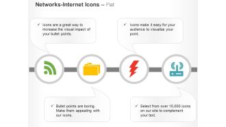 Wifi folder energy network communication ppt icons graphics